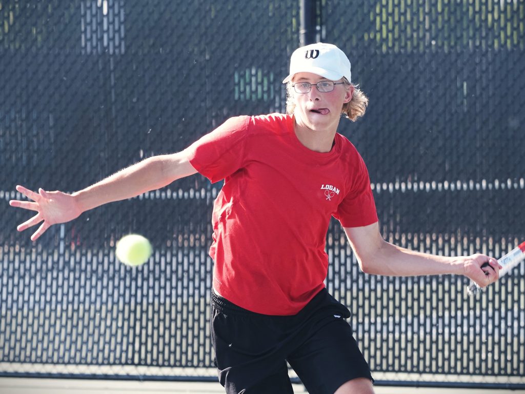 WIAA Division 1 boys tennis subsectionals. -- TARA WALTERS PHOTO