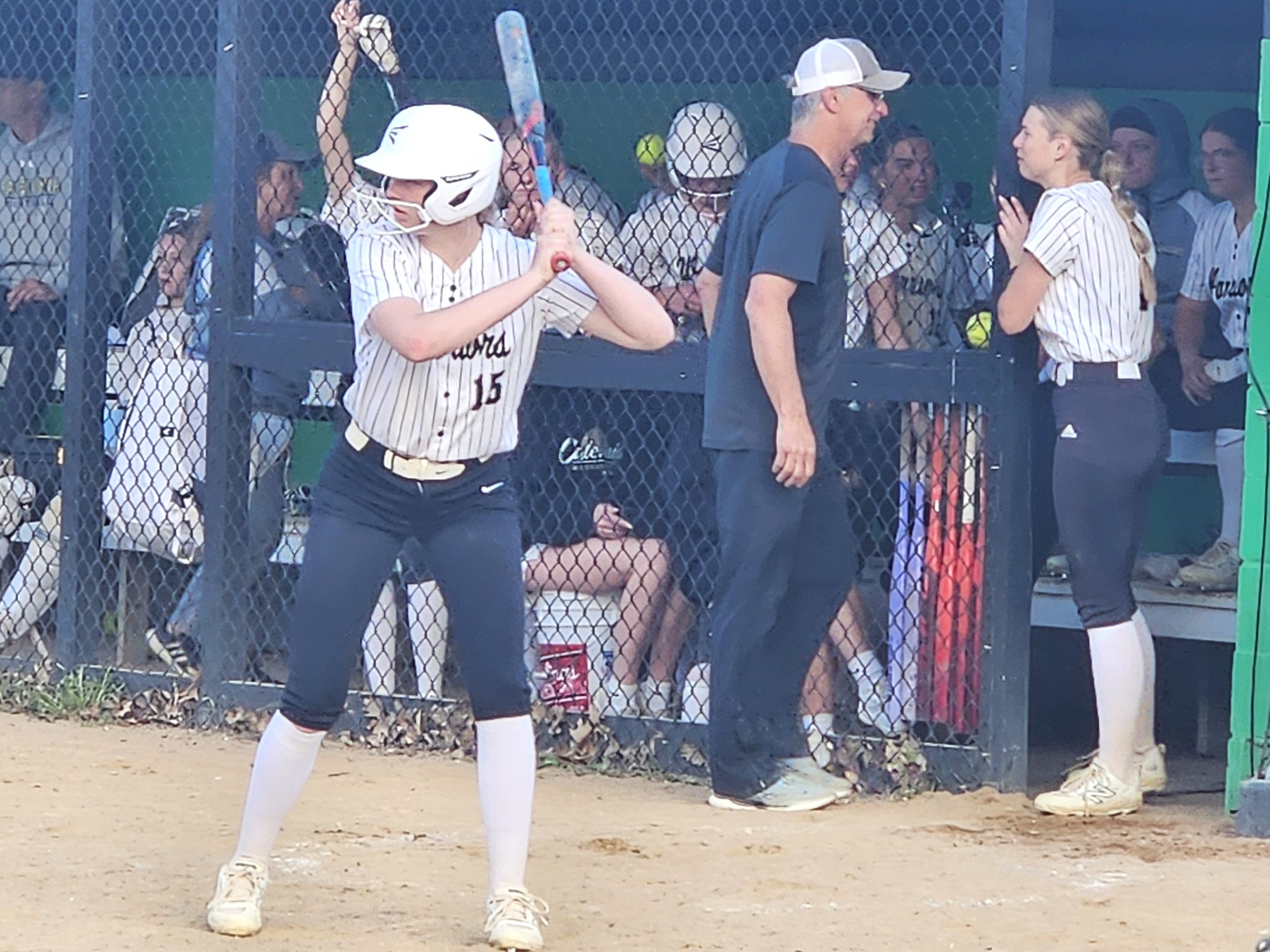 The Caledonia softball team beat Winona Cotter to win the program's first MSHSL Section 1AA championship on Wednesday. -- TODD SOMMERFELDT PHOTO