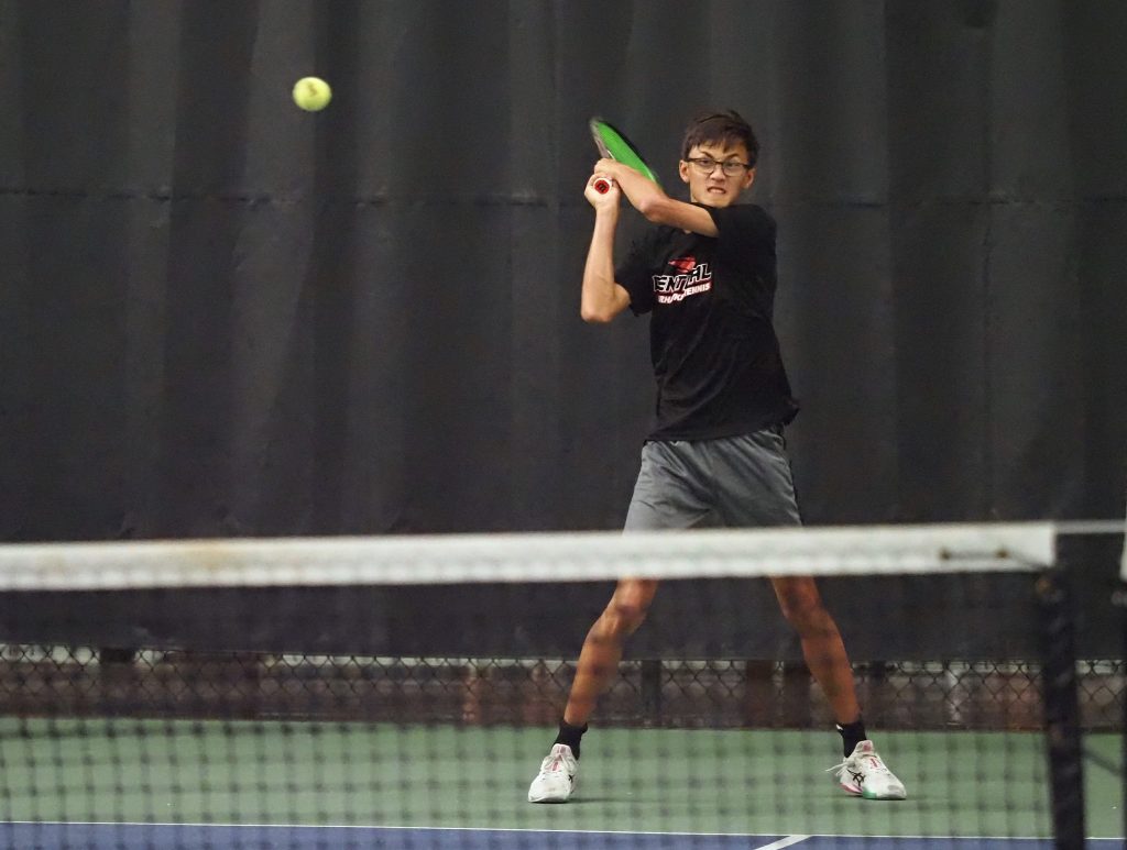 WIAA Division 1 boys tennis sectional at Nielsen Tennis Stadium in Madison -- TARA WALTERS PHOTO