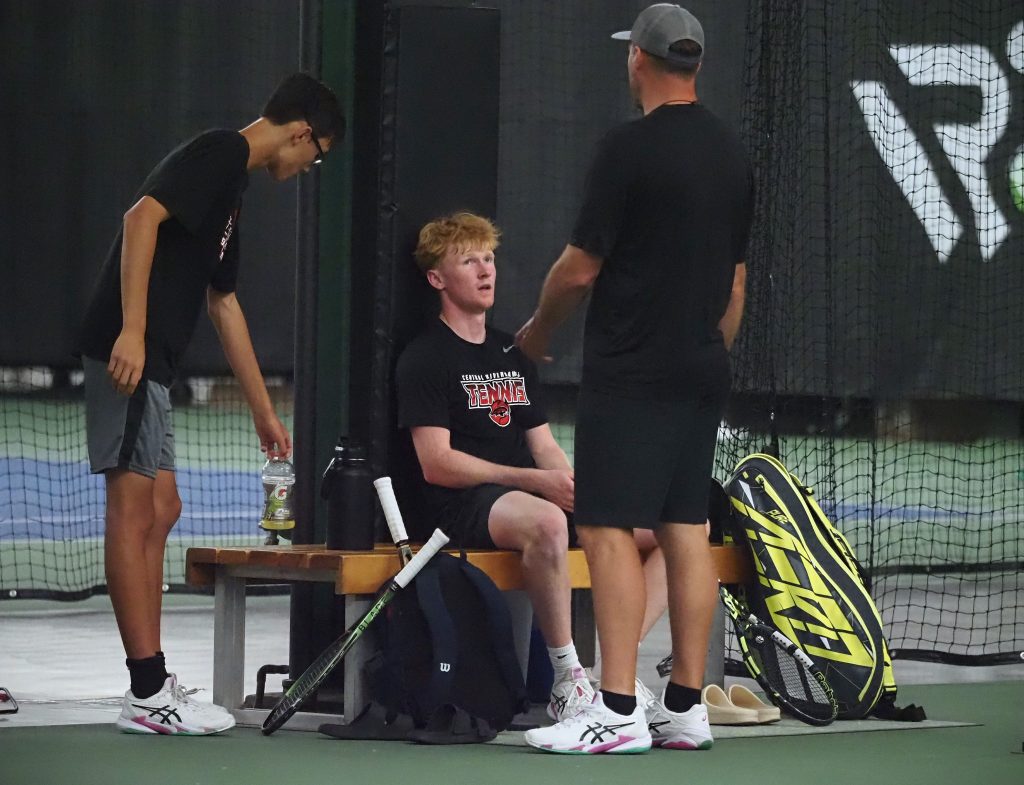 WIAA Division 1 boys tennis sectional at Nielsen Tennis Stadium in Madison -- TARA WALTERS PHOTO