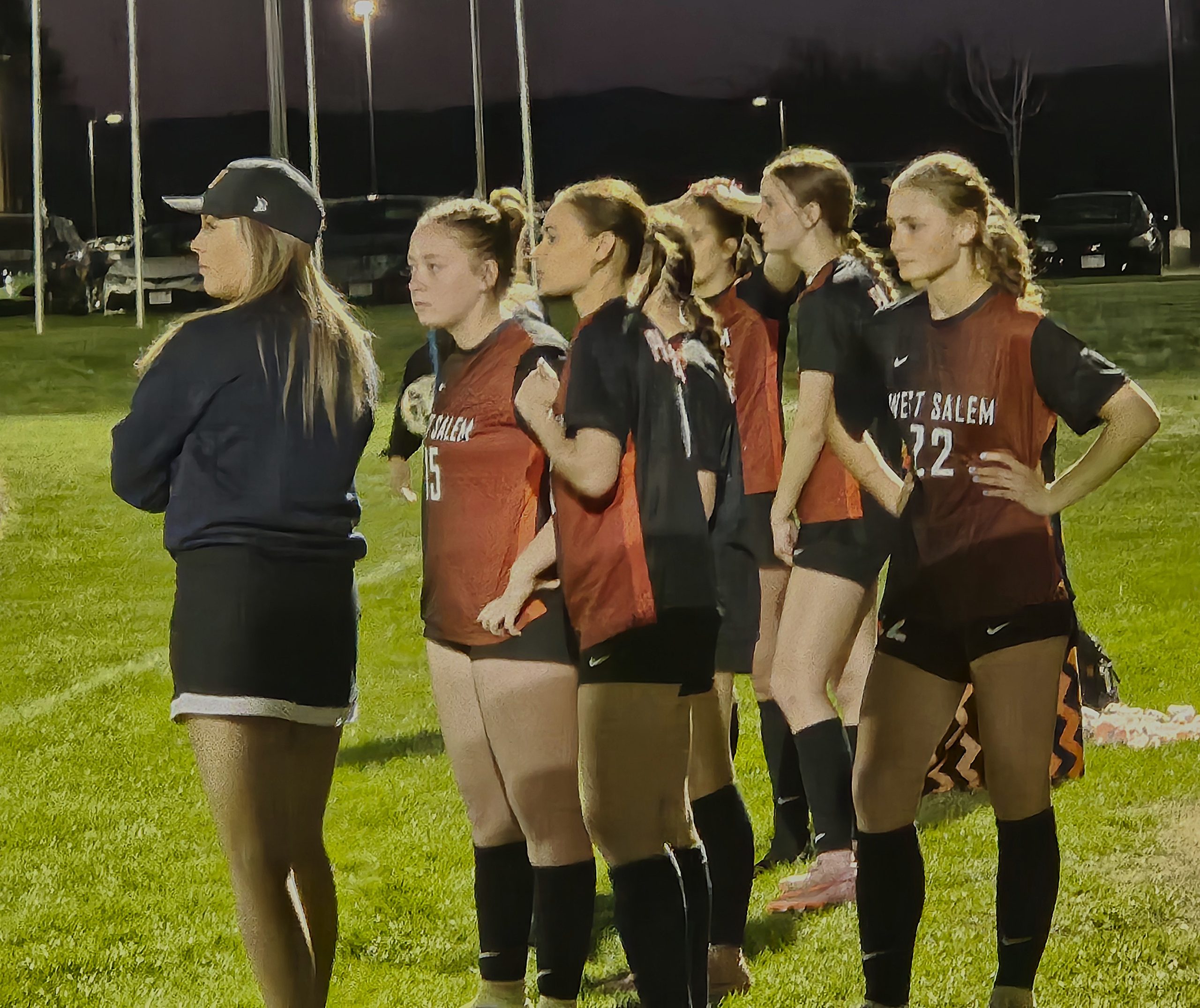 The West Salem girls soccer team. -- TODD SOMMERFELDT PHOTO