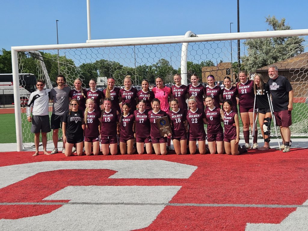 The Holmen girls soccer team won its first WIAA Division 2 sectional championship on Saturday. -- TODD SOMMERFELDT PHOTO