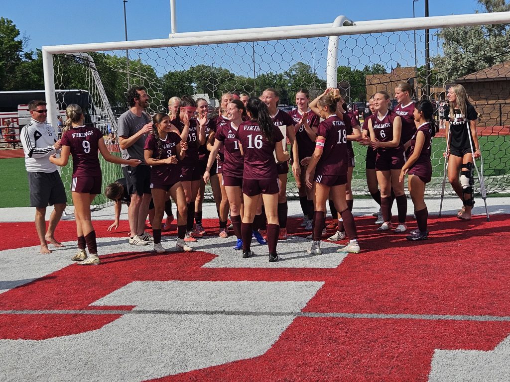The Holmen girls soccer team won its first WIAA Division 2 sectional championship on Saturday. -- TODD SOMMERFELDT PHOTO
